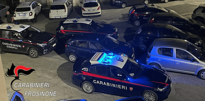 spaccio frosinone isola del liri gruppo criminale