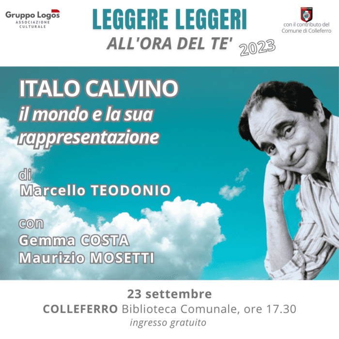 Colleferro Leggere leggeri all'ora del tè italo calvino