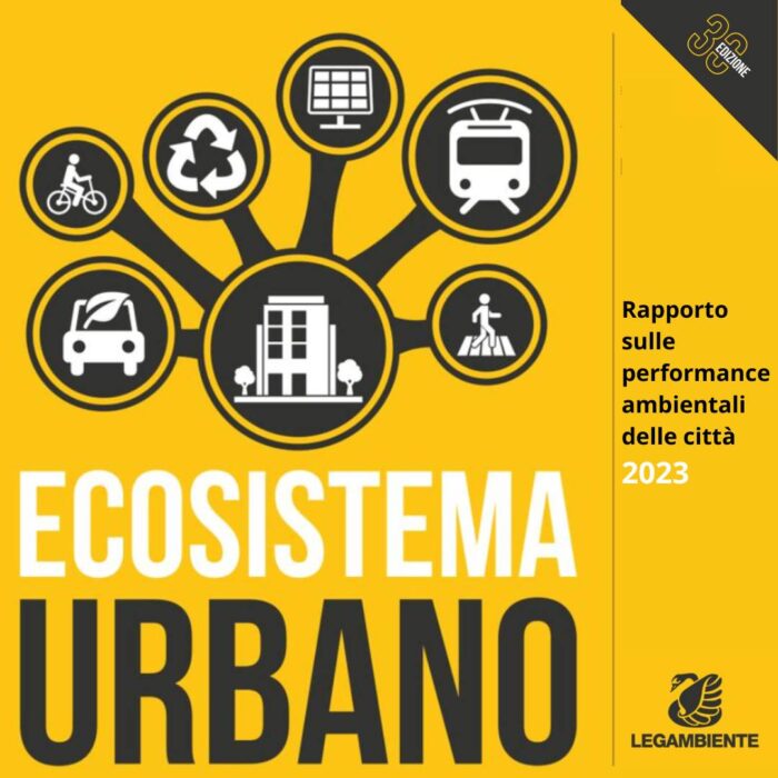 Ecosistema Urbano 2023 performace ambientali Lazio