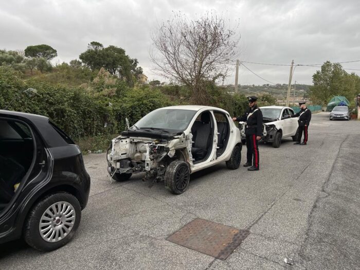 Guidonia Montecelio ritrovati 15 veicoli rubati