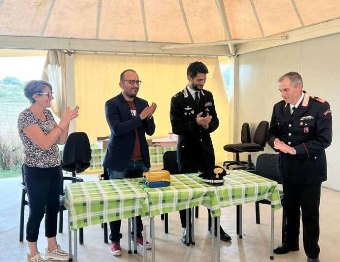 ostia defibrillatore rubato centro anziani