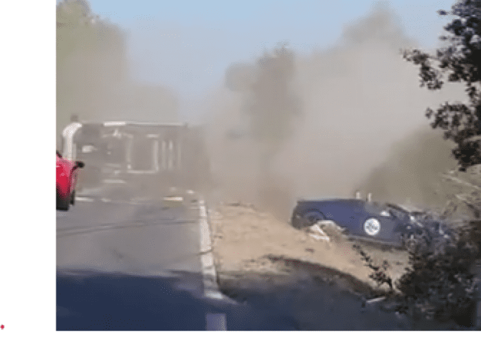 ferrari camper incidente morti