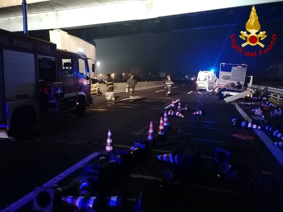 Incidente in autostrada tra Anagni e Ferentino: coinvolti due veicoli