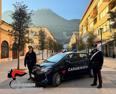 Cassino, arrestato un 33enne sottoposto agli arresti domiciliari