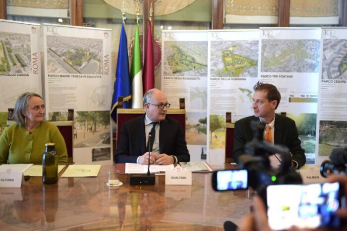 Presentato il Piano "100 Parchi per Roma": 35 milioni di euro per i primi 16 progetti