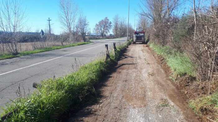 Partiti i lavori di messa in sicurezza e ristrutturazione della pista ciclabile Fiuggi - Paliano