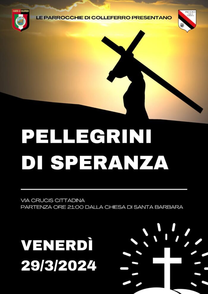 colleferro via crucis venerdì