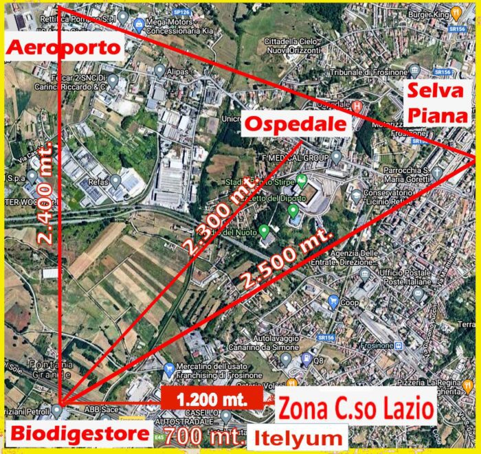 biodigestore frosinone regione provincia comitati locali