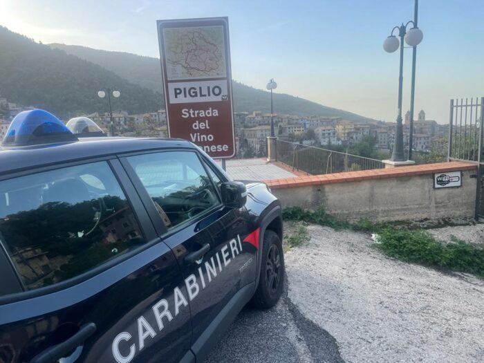 piglio ubriaco alla guida arresti domiciliari