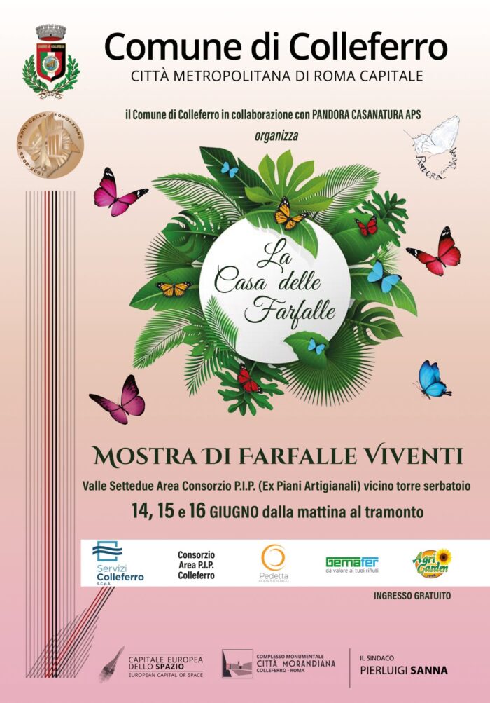 casa delle farfalle colleferro